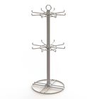 2 inch Wire Hooks Spinner Rotating Table top Display Rack Hooks Spinner Metal Table Top Display Stands